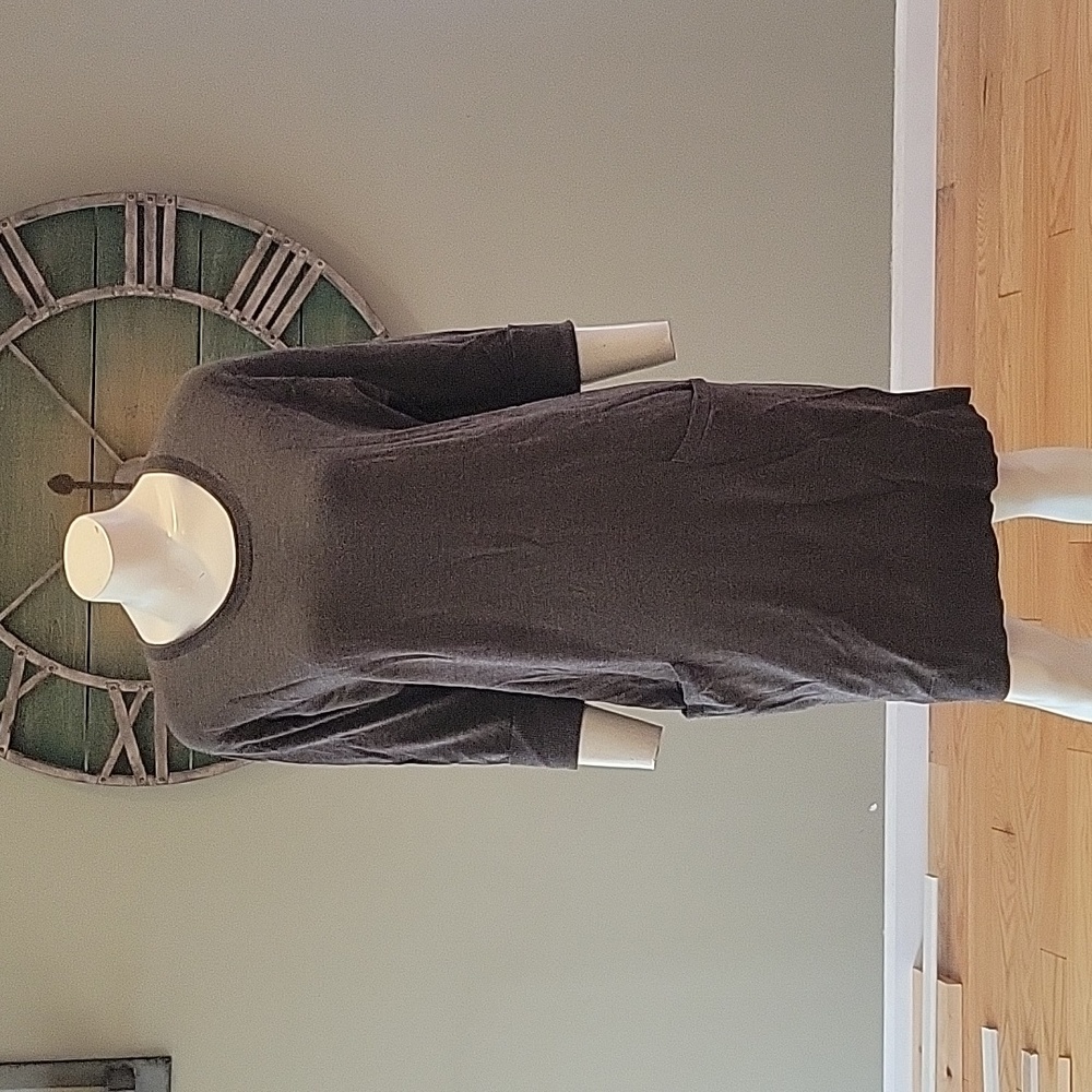 Garnet Hill Eco Merino Wool Sweater Dress